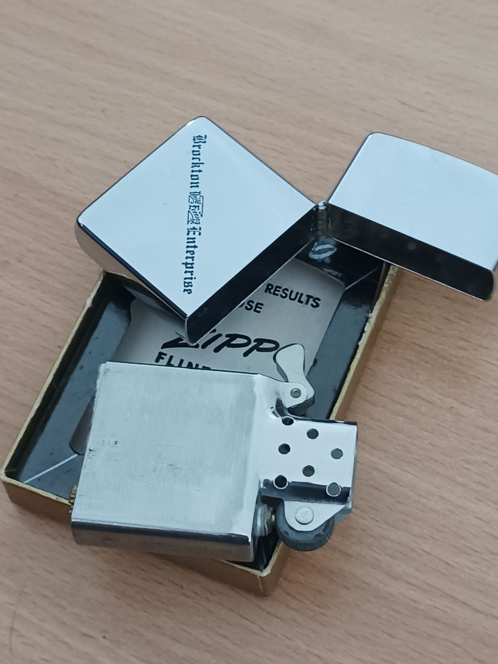 Zippo Accendini: Zippo Brackton enterprise  1950-57 – Usato da Sion venduto da aym_g5t9 2