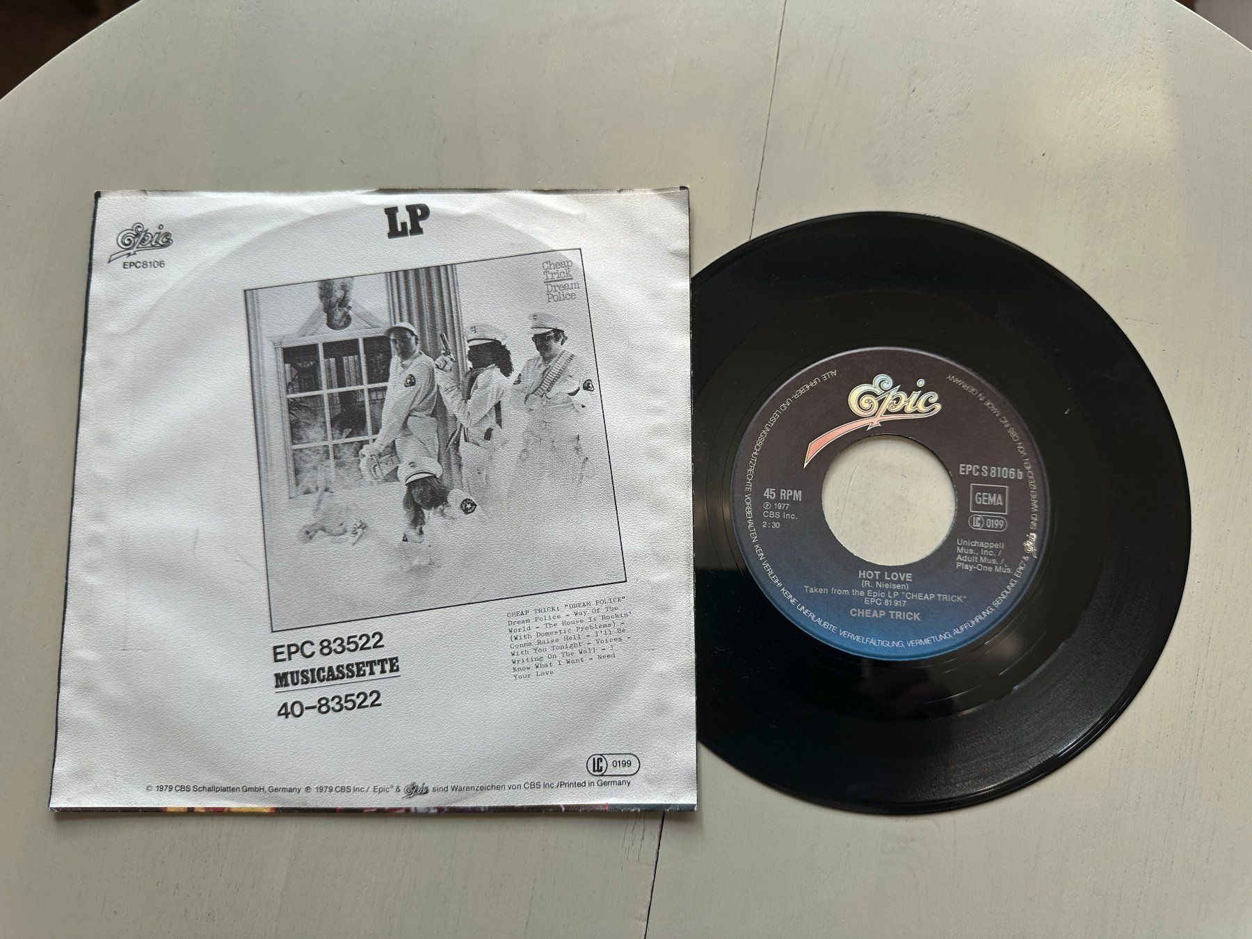 Dischi in vinile: CHEAP TRICK tolle Single Voices Kult 80's Germany differnt – Usato da Basel venduto da Partridge 1