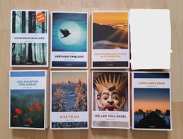 7x Krimi, Büchersammlung, CH-Autoren