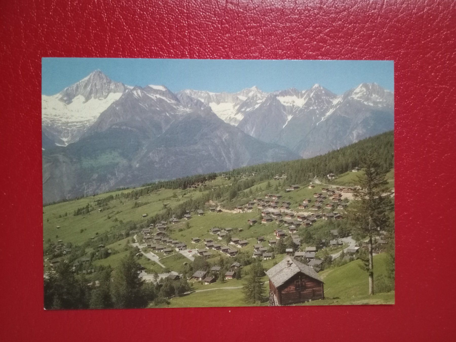 Cartoline postali: AK Wallis Chaletzone Gärlich Bürchen – Usato da Küttigen venduto da Melisch1000