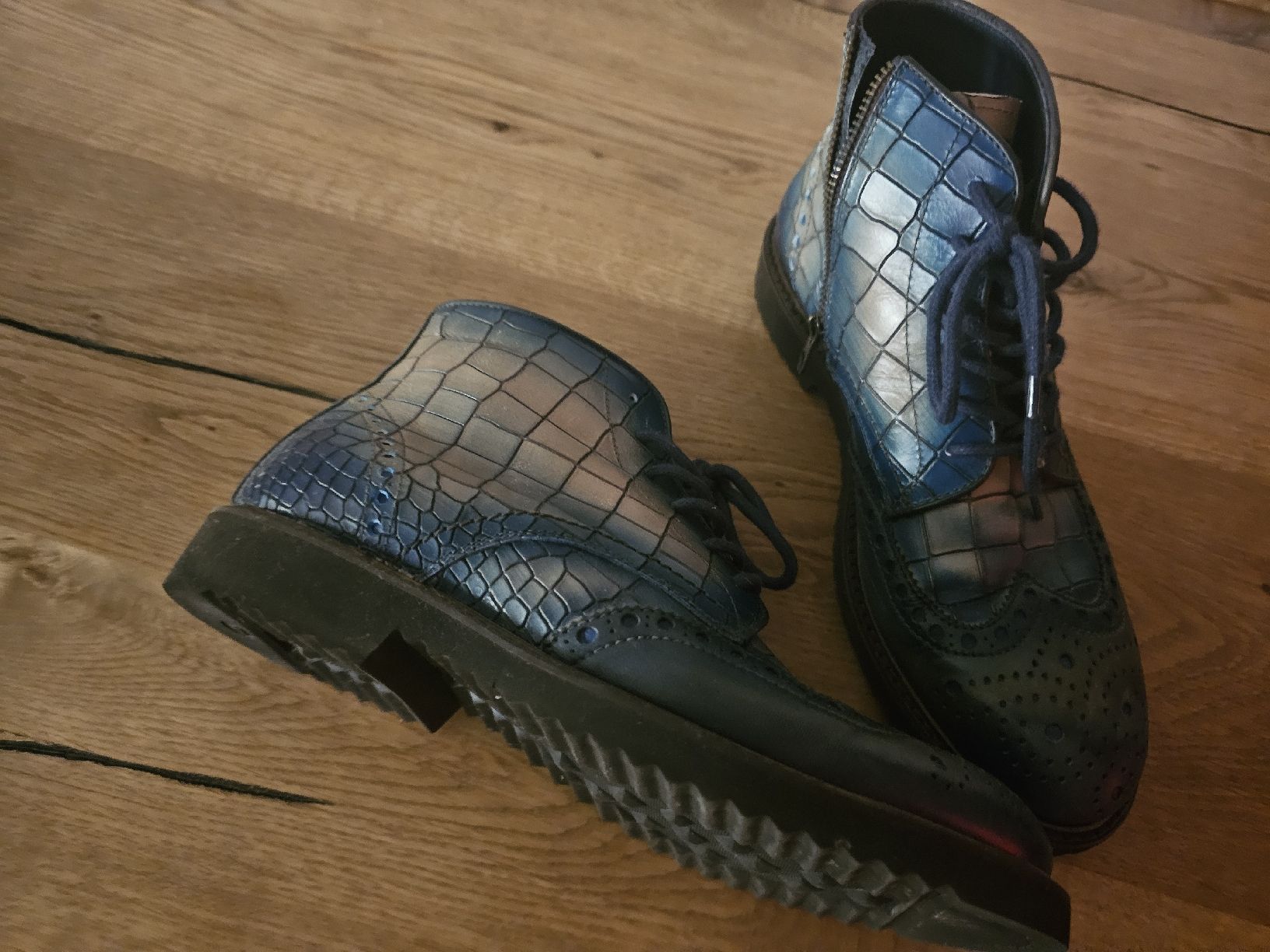 Scarpe da uomo: Lederschuhe – Nuovo (secondo la descrizione) da Triengen venduto da egg_8bv7 2