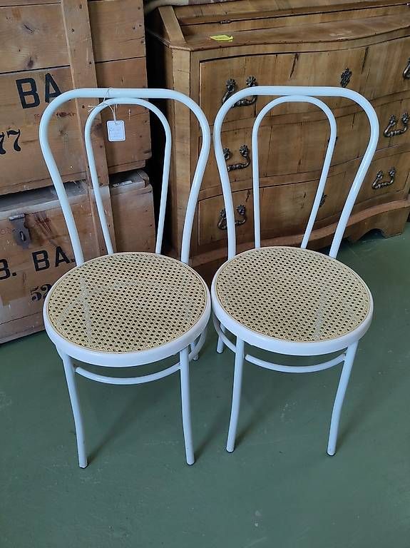 Sedie: Bistrostühle 2er Set aus Metall – Usato da Pratteln venduto da Cartonsducoeur_bl