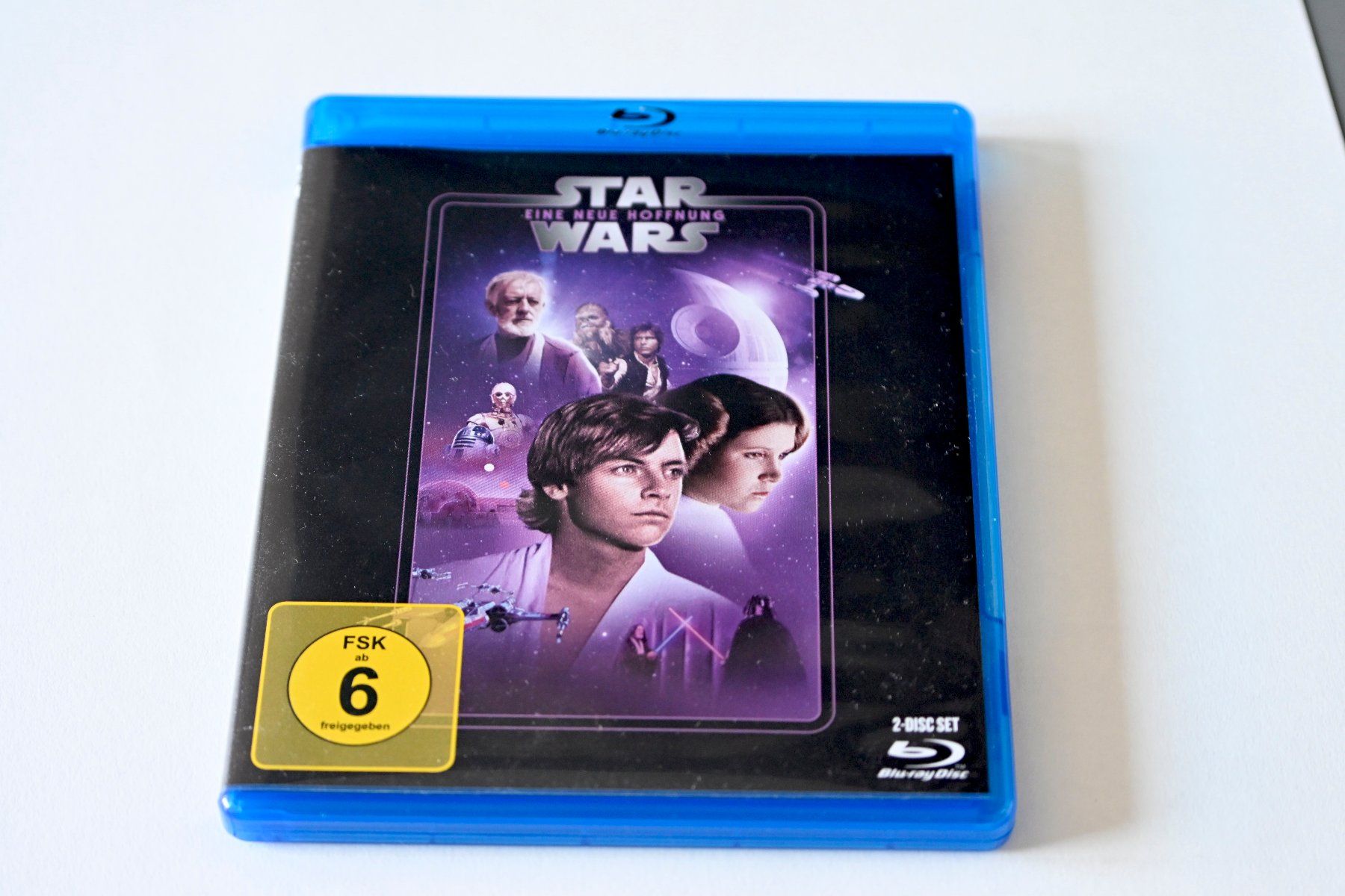 Tutti i DVDs: Star Wars Eine neue Hoffnung |  Blu-Ray | Neuwertig – Nuovo (secondo la descrizione) da Scherz venduto da Neogeo5000