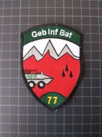 Verbandsabzeichen Geb Inf Bat 77 Kp 1