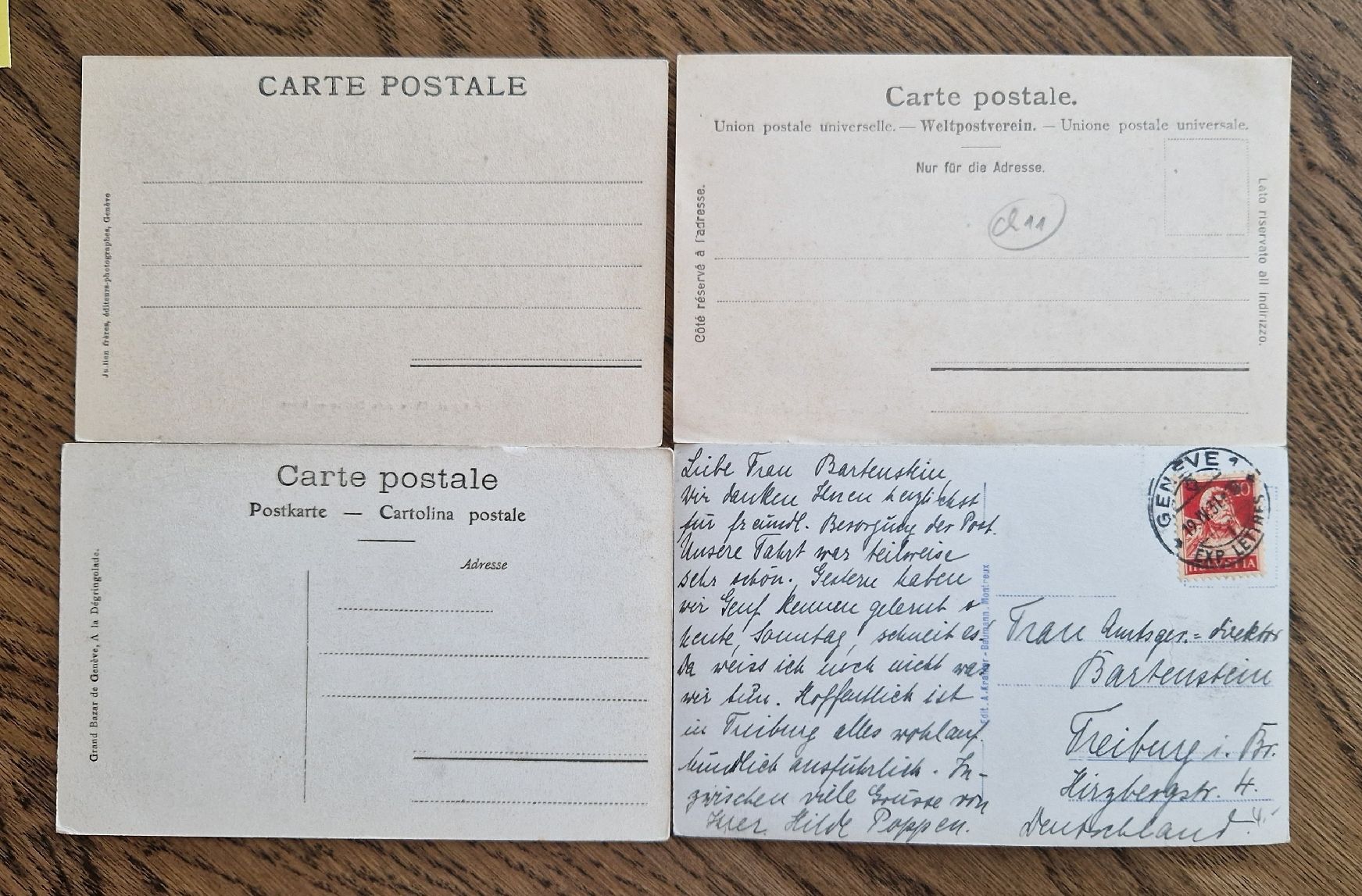 Cartoline postali: 4 AK Schloss Chillon – Usato da Ebikon venduto da Donar50 1