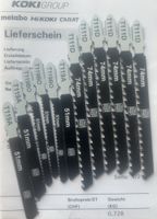 12 Stück Stichsägeblätter div. Kikoi