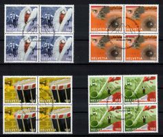 Schweiz 2010, Werbemarken Serie(n) im 4er-Block mit ET-ʘ
