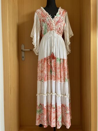 Boho Maxikleid aus Viscose
