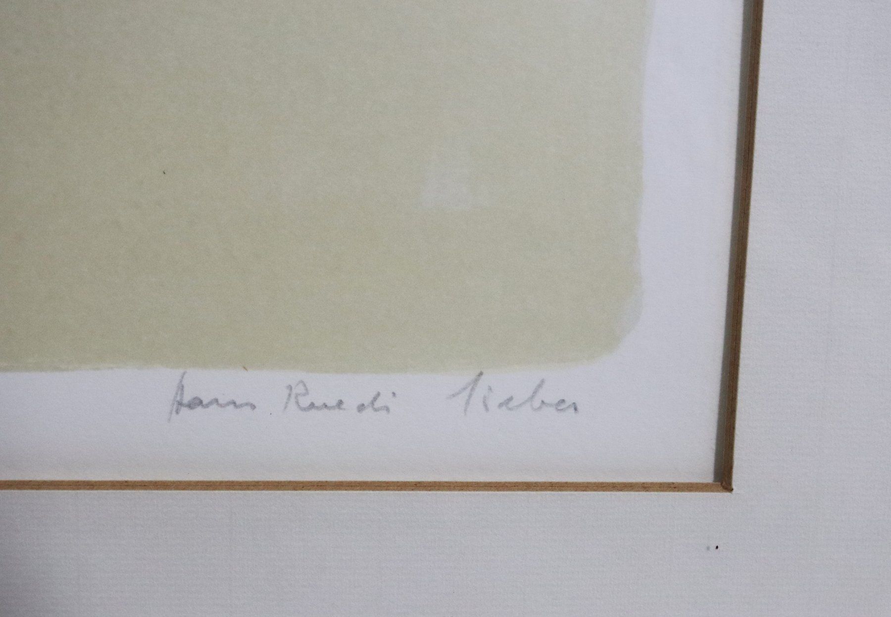 Grafica & Litografie: Hans Ruedi Sieber 1926-2002, Lithographie, "Stillleben" – Usato da Zug venduto da Kunst-Fundgrube 2