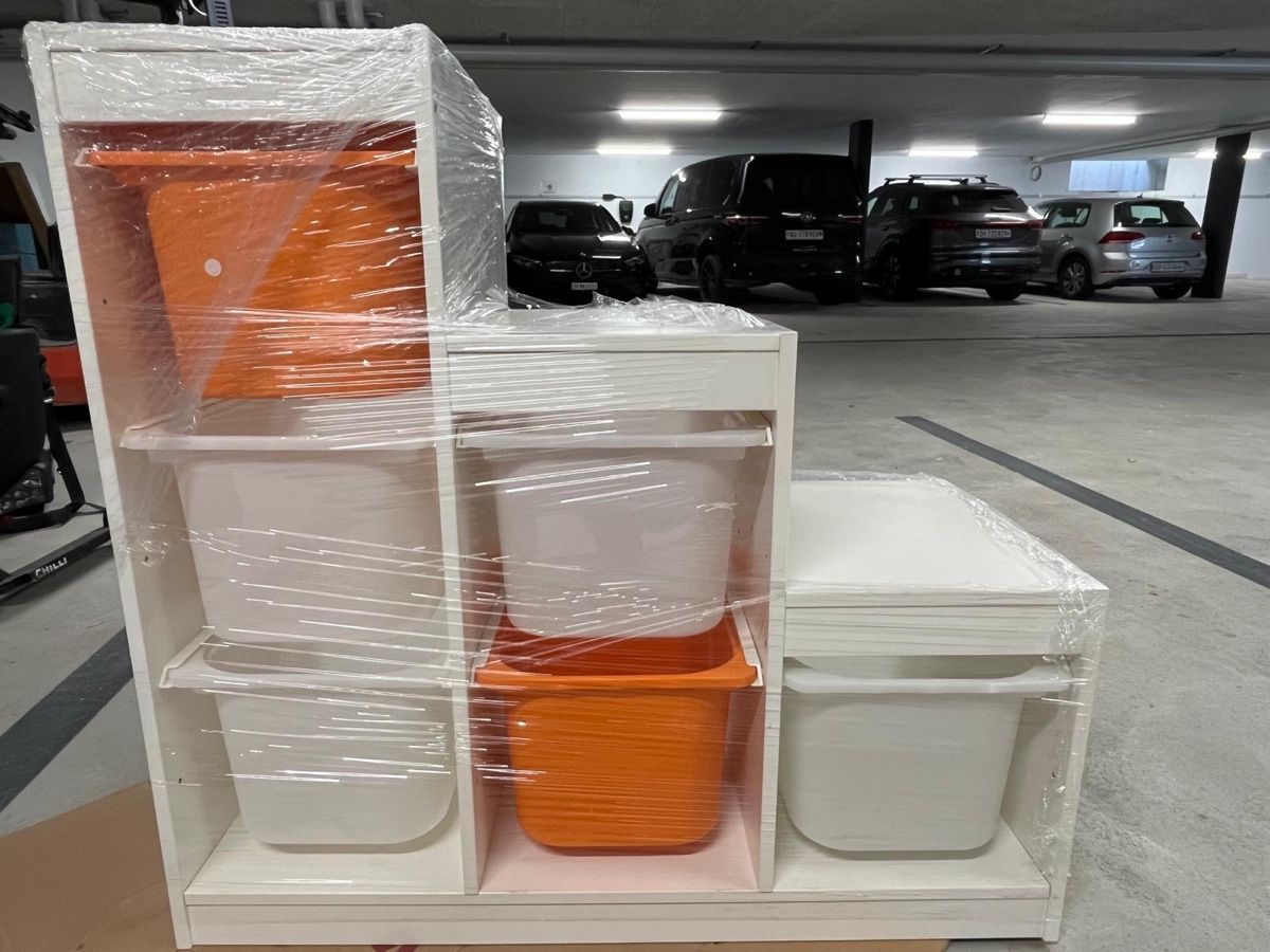 Regale: Ikea Trofast storage combination - White - Inc. Baskets! – Gebraucht aus Thalwil von val_q76v 3