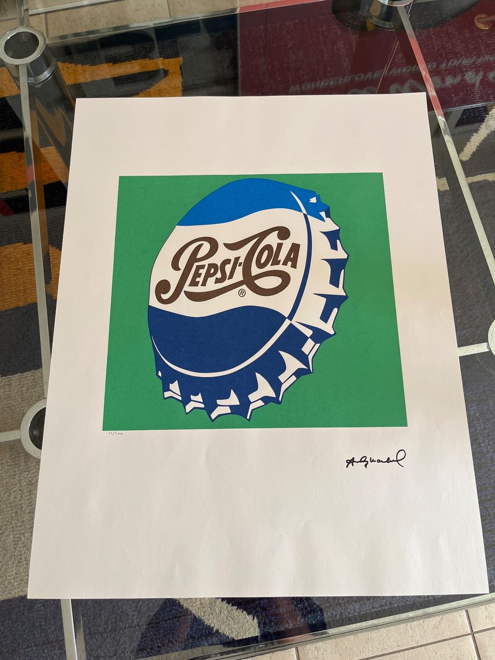 Grafica & Litografie: Artprint Andy Warhol Pepsi Cola – Usato da Montreux venduto da LeVintage33
