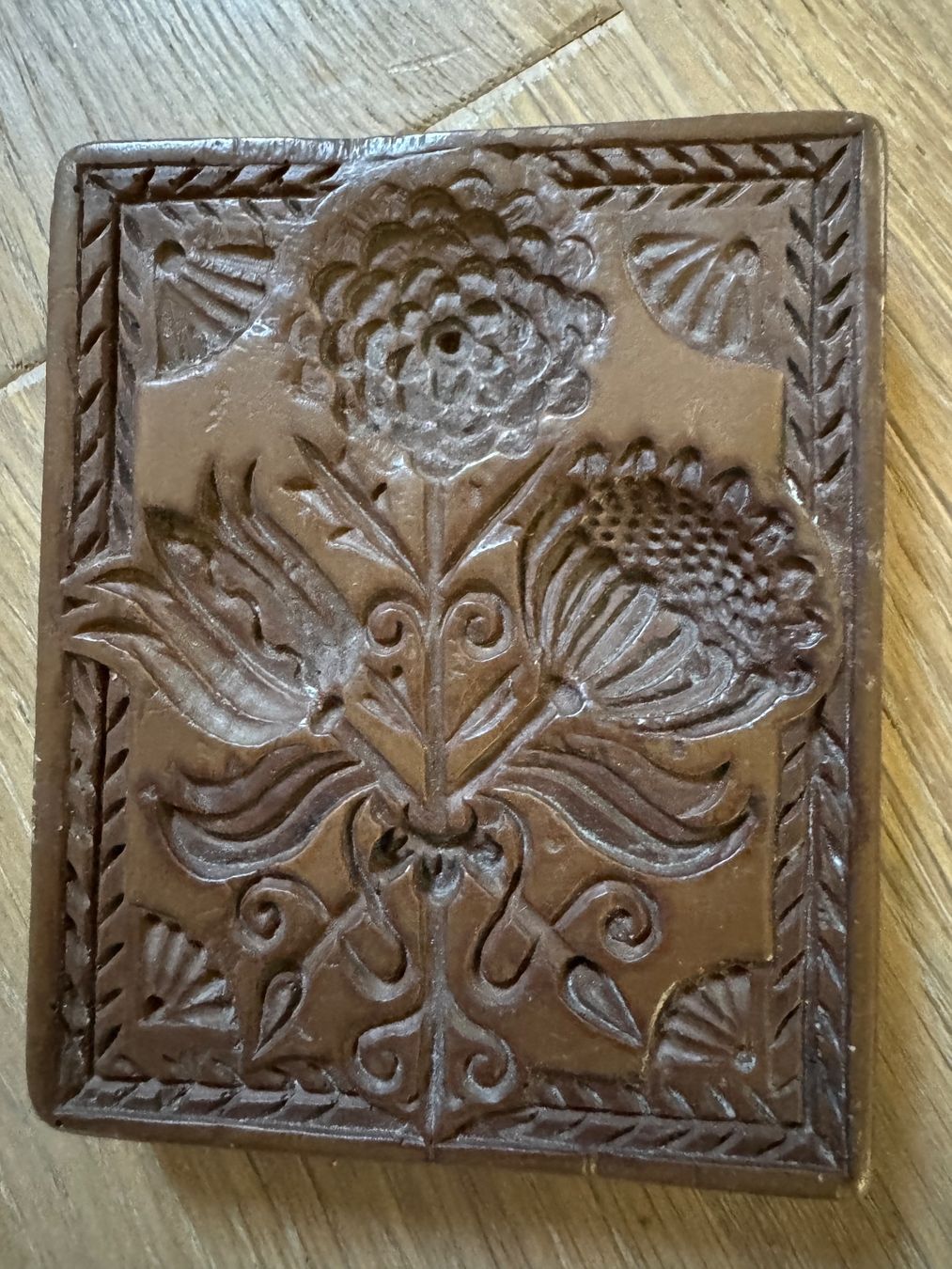 Backformen: Gebäckmodel Backmodel Model Kunstharz 9.5 x 11.5 cm – Gebraucht aus Rothrist von Luckywinner