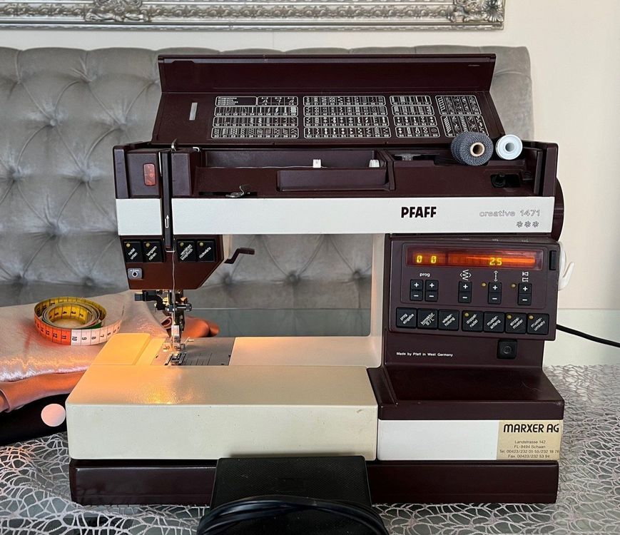 PFAFF Nähmaschine Creative 1471 🪡🧵 Kaufen auf Ricardo