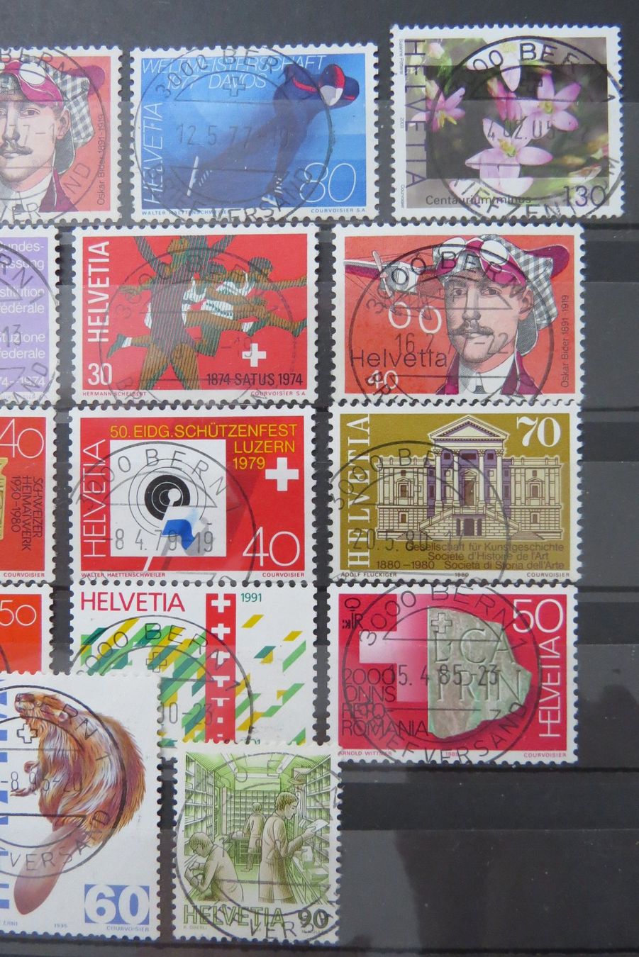 Tutti i francobolli: Lot Werbemarken mit Vollstempel BERN – Usato da Brunnen venduto da Kumari 2