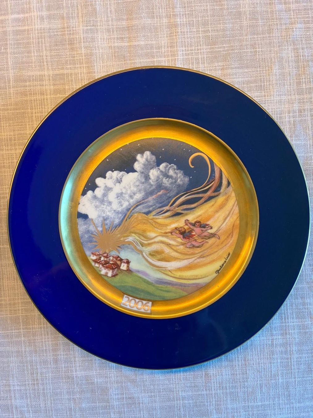 Piatti: Wandteller Limoges, Sammelteller 2er Set 2006/2007 – Usato da Biberist venduto da longimanus3 1