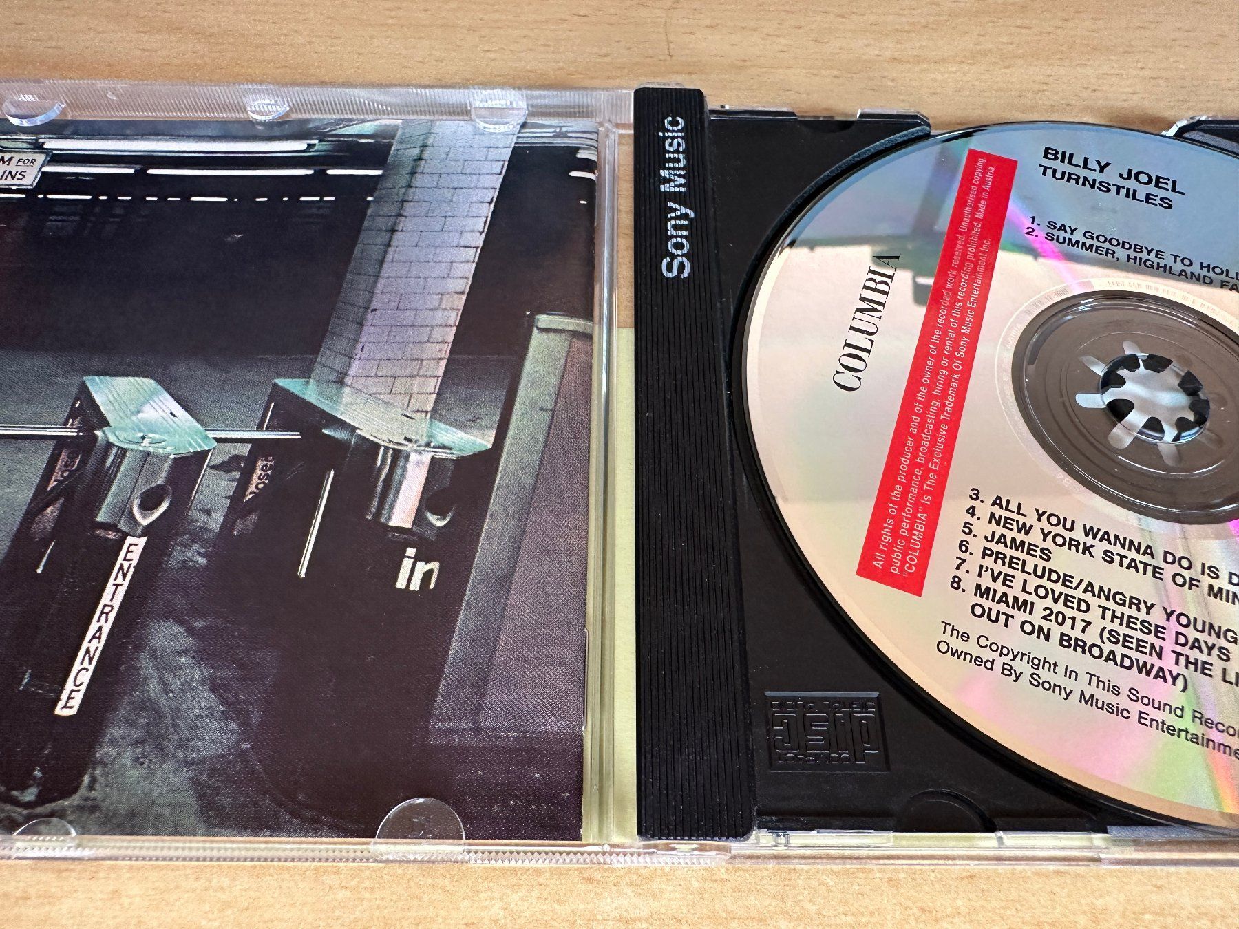 CD: Billy Joel – Turnstiles – Usato da Rikon im Tösstal venduto da Alpenmutz 2