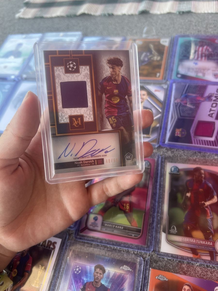 Topps Cartes à collectionner: Topps Noah Darvich RC Auto/Patch /50 – D'occasion à Uhwiesen par maflo2