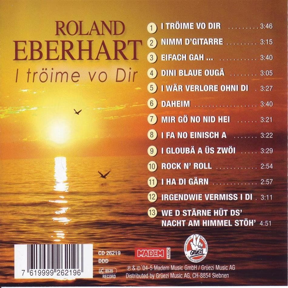 CDs: Roland Eberhart - I Tröime Vo Dir, CD signiert!!, D15 – Gebraucht aus Sessa von discoverymedia 1