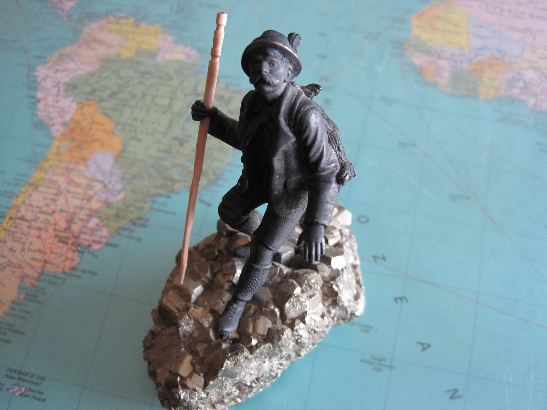 Statuette: kleine Figur Jäger - Wanderer – Usato da Bischofszell venduto da Joachim-115 3