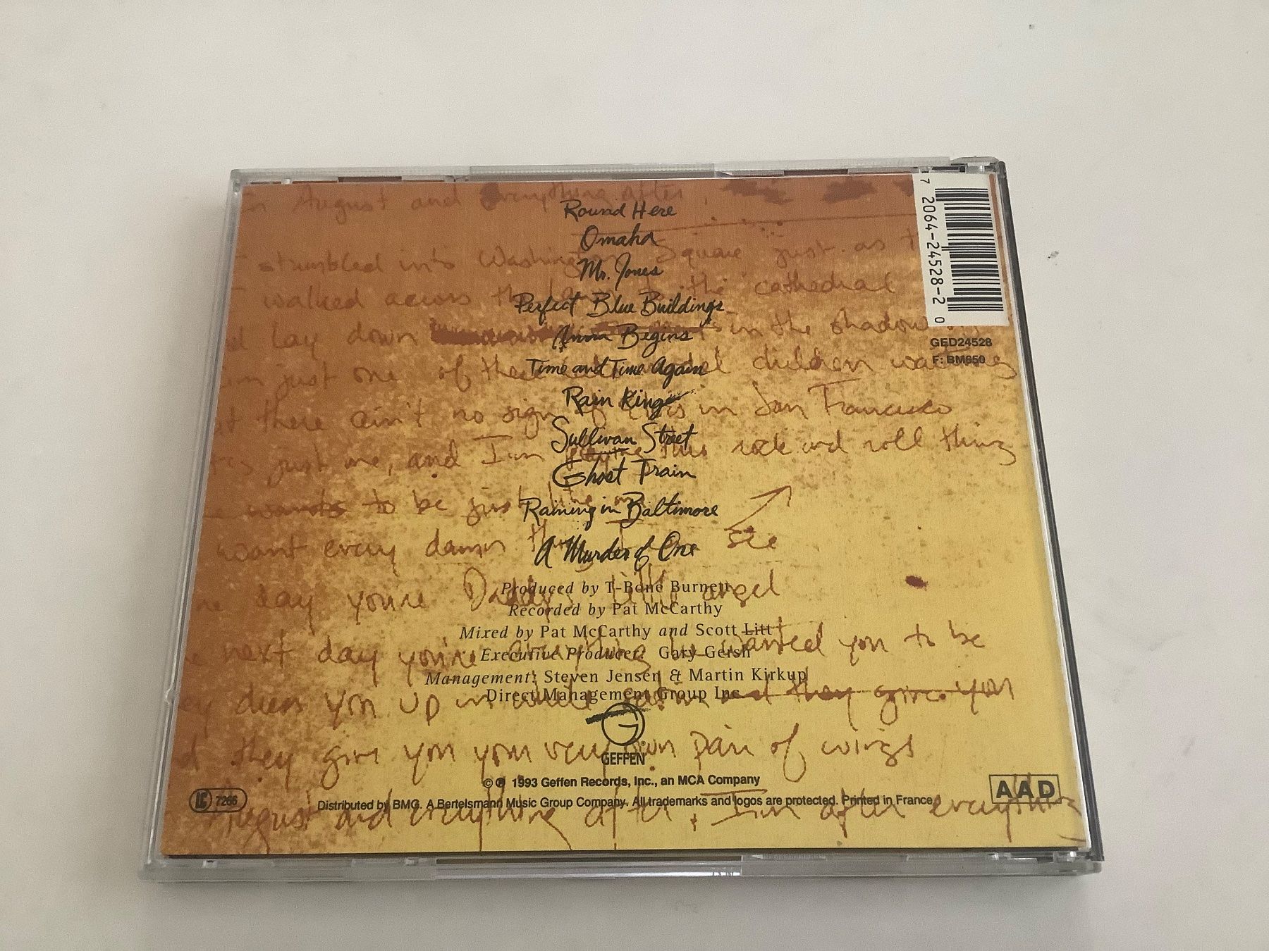 CD: Counting Crows / August and everything after / 1993 – Usato da Dübendorf venduto da Shreck 1