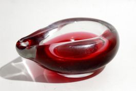 Vintage - MURANOGLAS / MURANO - SCHALE,signiert, um 1955