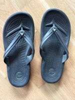 CROCS Flip-Flops, dunkelgrau, Grösse 35.5 - 36 neu