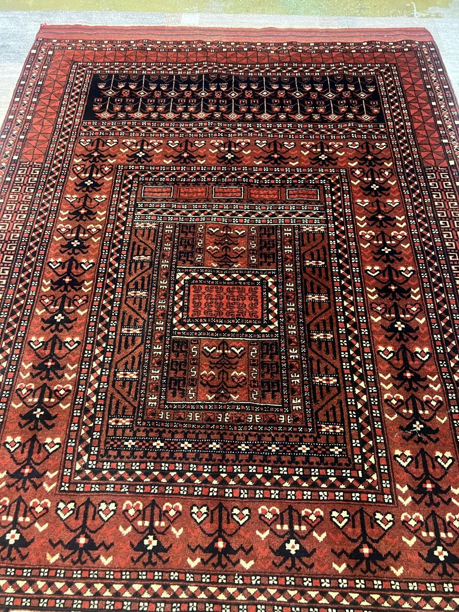 Tappeti: Schöner Afghan Sarik Orientteppich – Usato da Zürich venduto da Hemmat 2