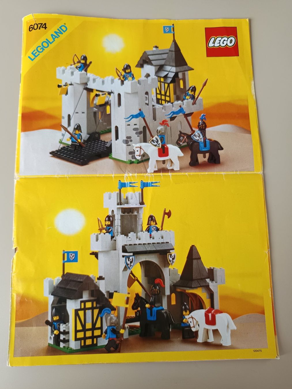 Legoland Kit di costruzioni: LEGO 6074 Black Falcon's Fortress – Usato da Matzingen venduto da hansabderhalden
