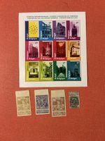 Briefmarken Belgien Europa Tag Denkmalschutz 17c 10c 5c
