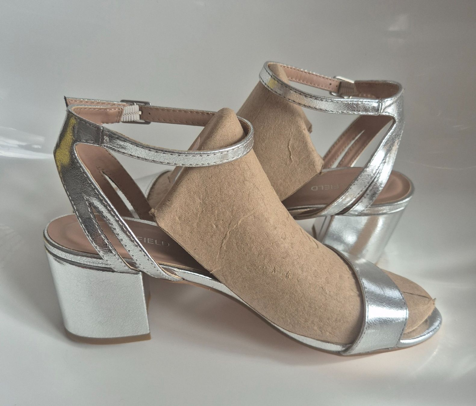 Anna Field Damenschuhe: Riemensandalette - silver, Gr. 39 – Gebraucht aus Volketswil von Dokinka 4