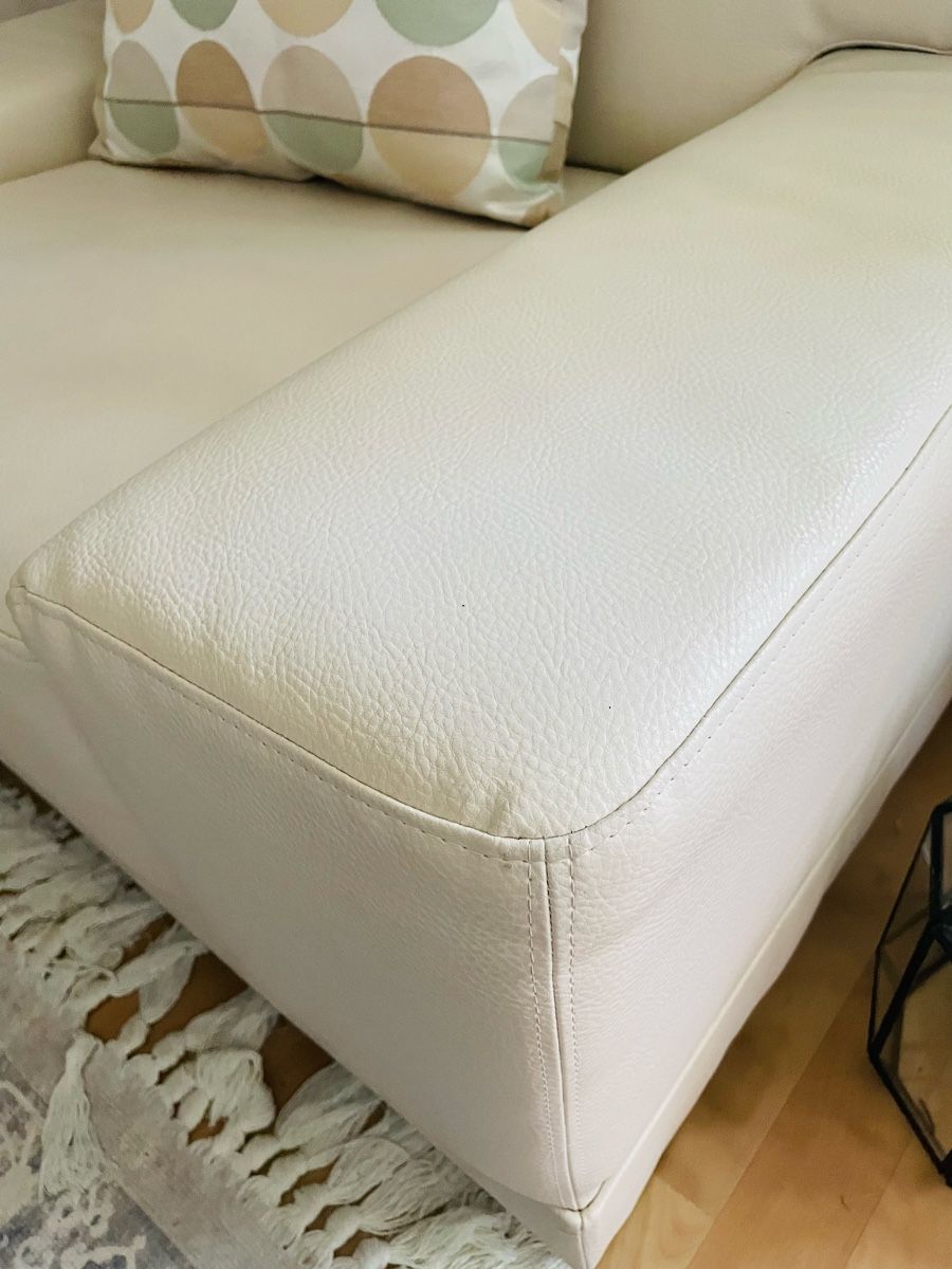 Poltrone: Eco-leather Armchair sofa ecru – Nuovo (secondo la descrizione) da Zürich venduto da Angela_Fashion_Lover 2
