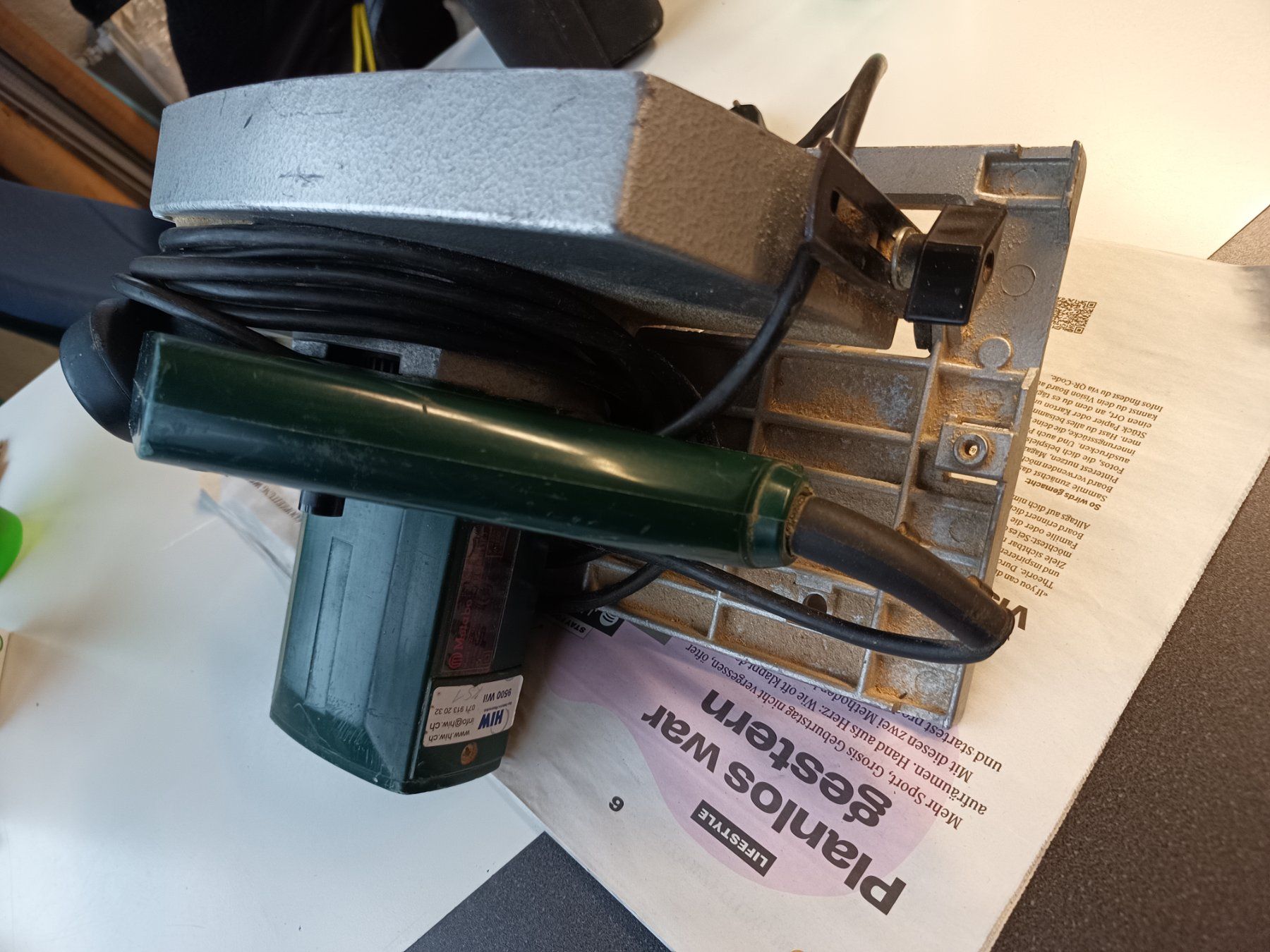 Metabo Sägen: Metabo 4345 S Handkreissäge – Gebraucht aus Oberegg von A-Z.Handel.Loehrer 3