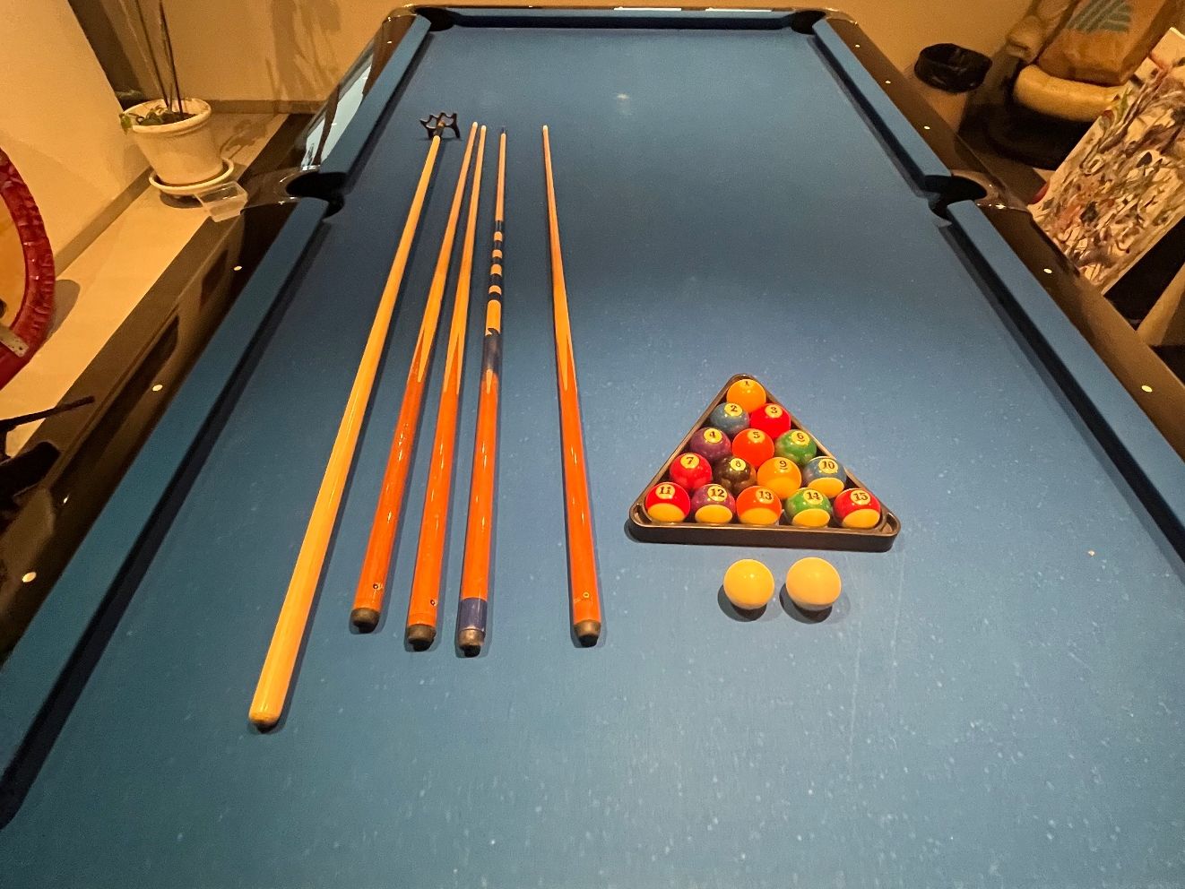 Billiardtische: Buffalo Pro-II Billiardtisch, Inkl. 4 Queue  & Zubehör – Gebraucht aus Thürnen von gue_c8yz 2