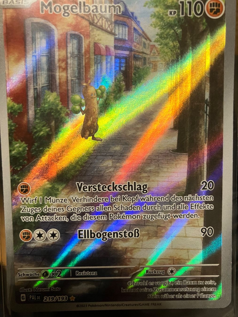 Pokémon Carte collezionabili: Mogelbaum 219/193 – Usato da Baar venduto da Elmo43