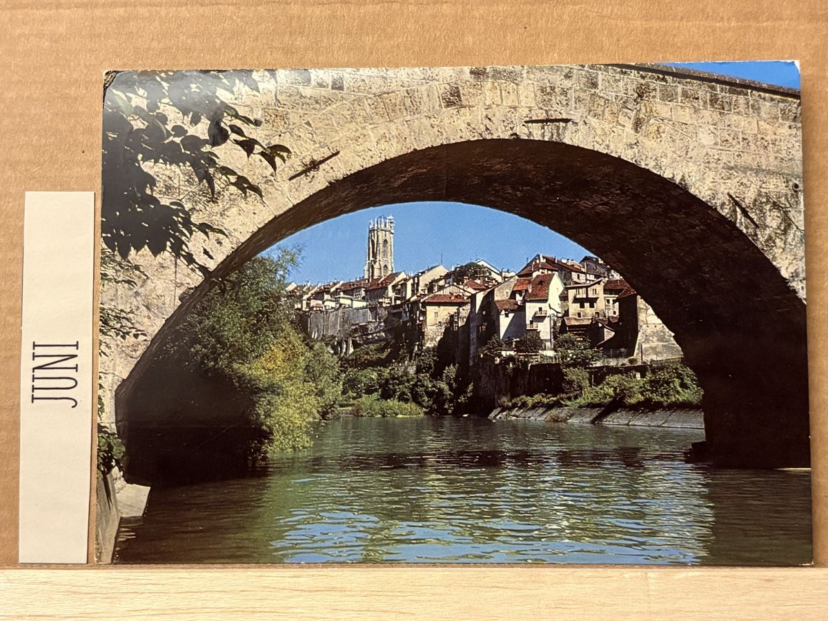 Cartoline postali: AK von Fribourg – Usato da Rümlang venduto da Kartenpost1