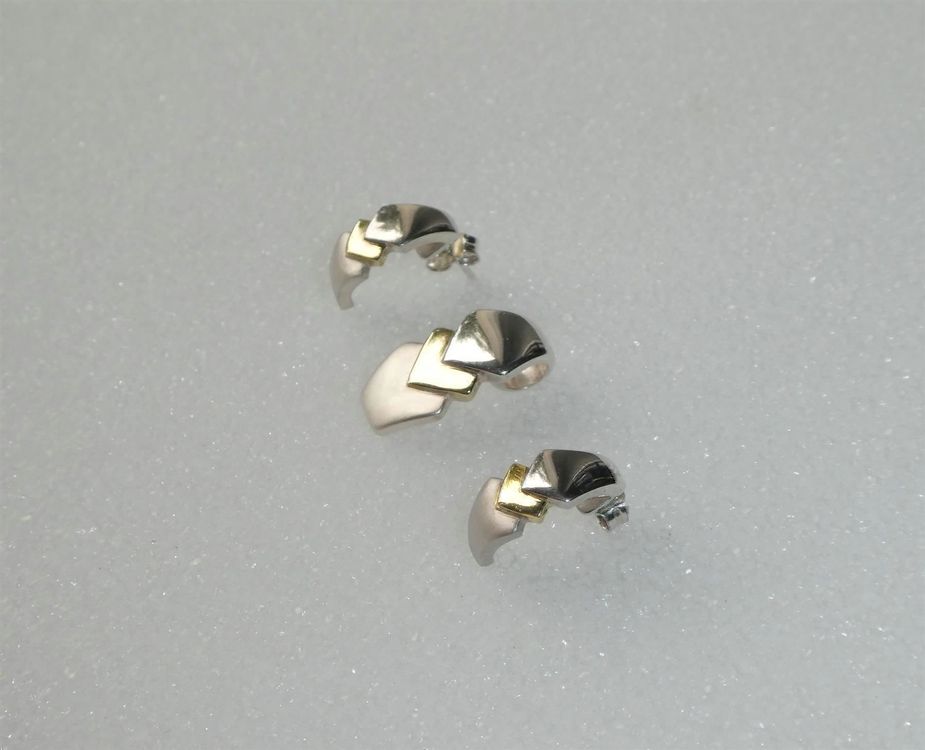 Ohrstecker Aus 925er Sterlingsilber Mit Französischer Bulldogge Motiv – Hypoallergen, Mit Zirkonia-Steinen, In Geschenkbox