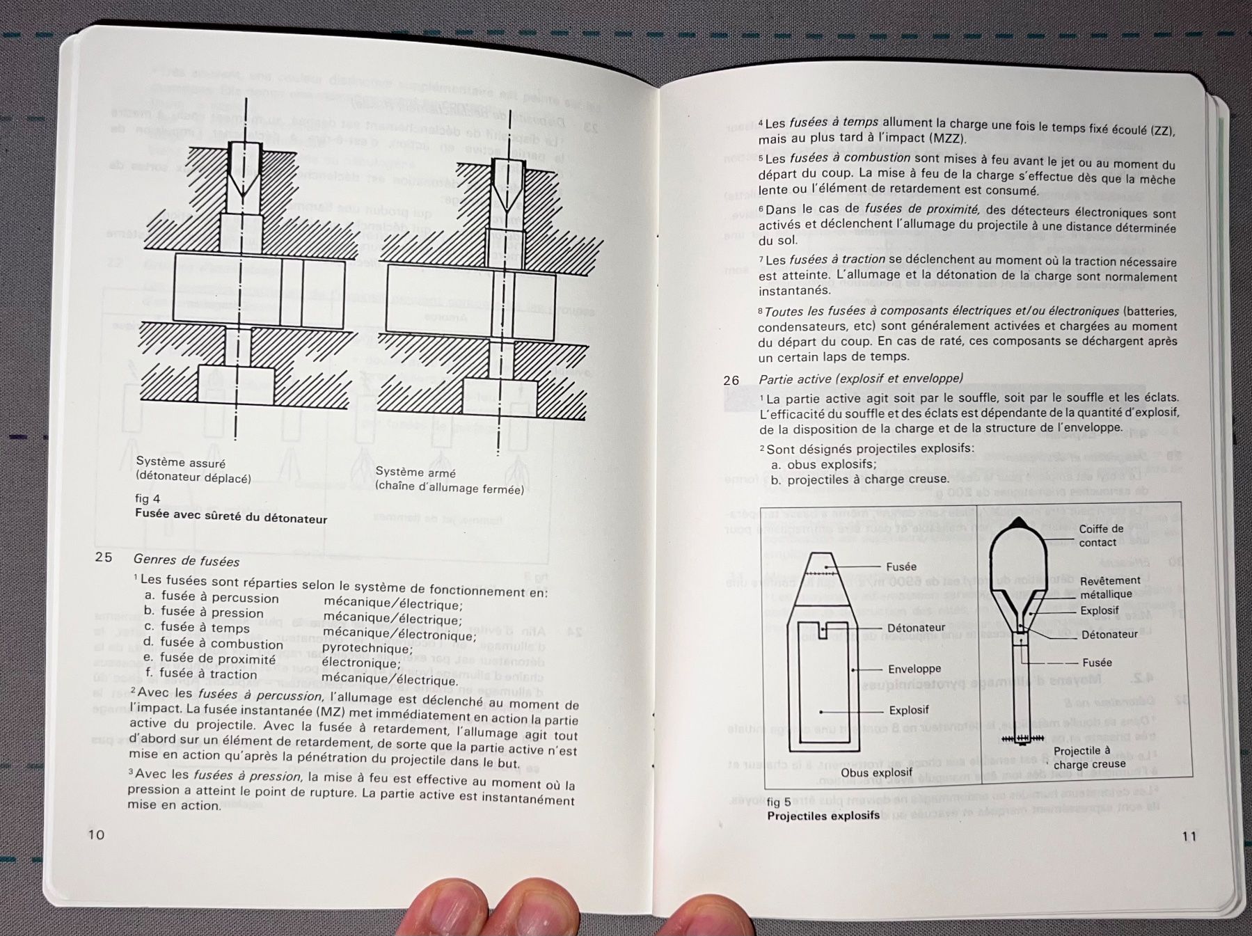 Bücher: Règlement destruction raté munition grenade obus Geschoss – Gebraucht aus Nyon von 65d45 8