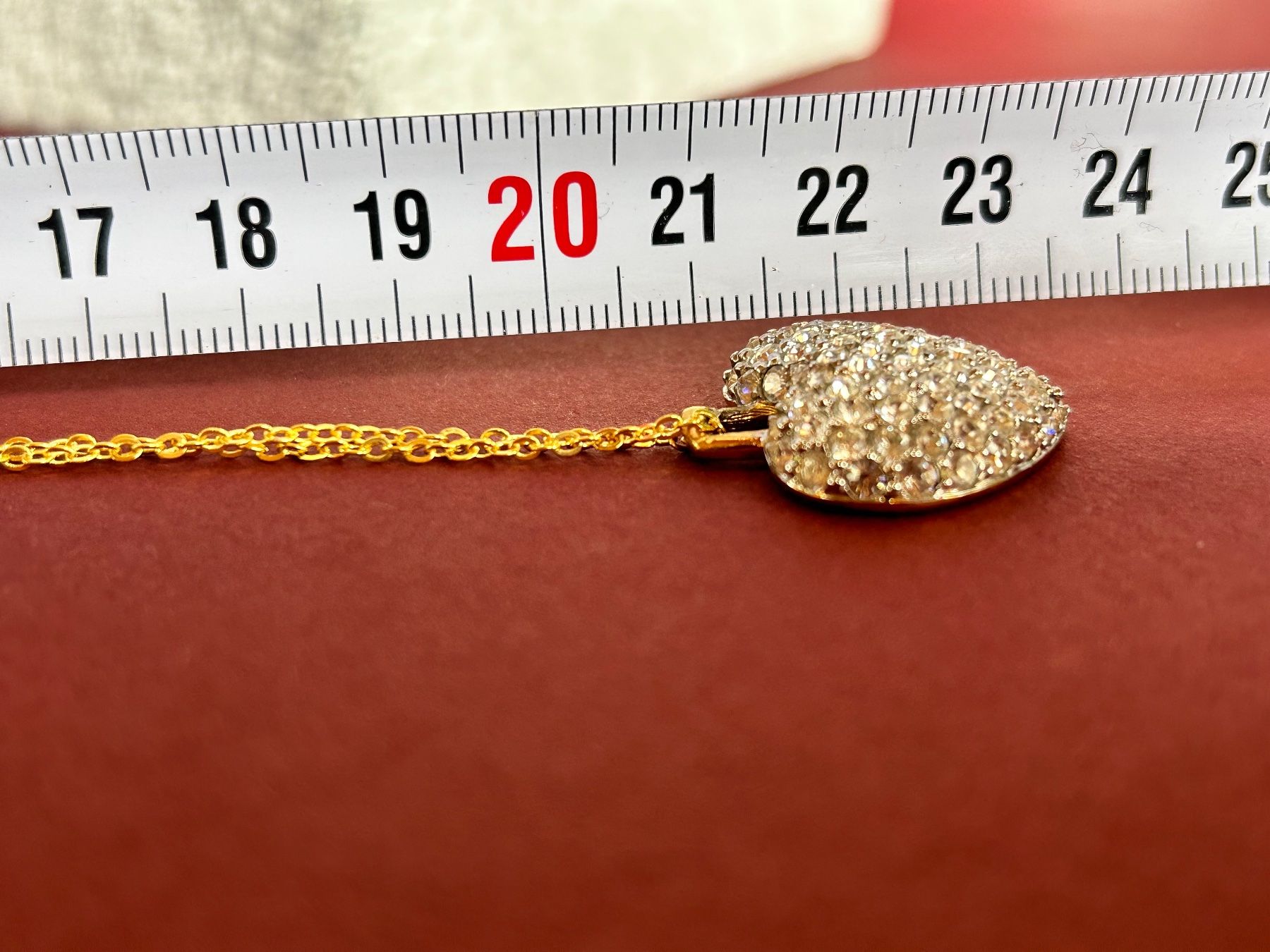 Anhänger: Kette mit Herzanhänger – Gebraucht aus Dittingen von Bellevista 5