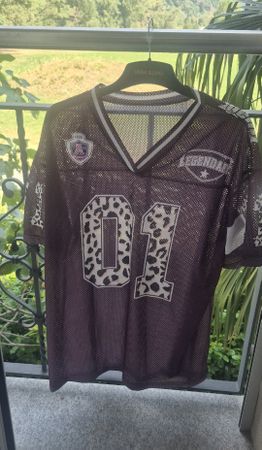 Maglia donna XL fantasia leopardata