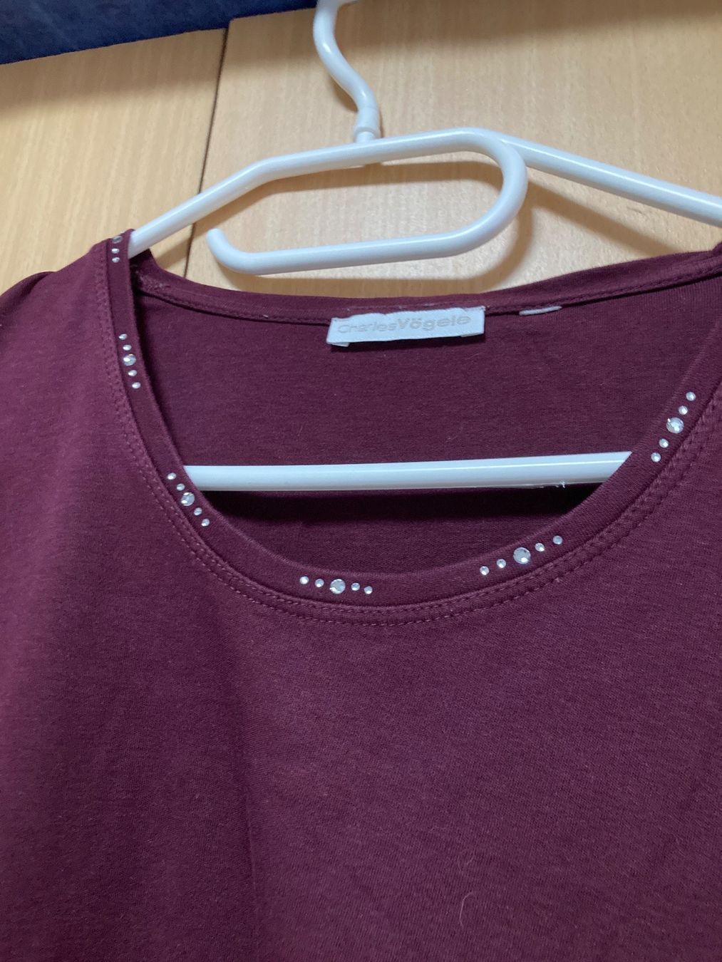 T-shirt: Weinrotes langarm Shirt Gr. XXL – Nuovo (secondo la descrizione) da Thun venduto da Vans_98 2