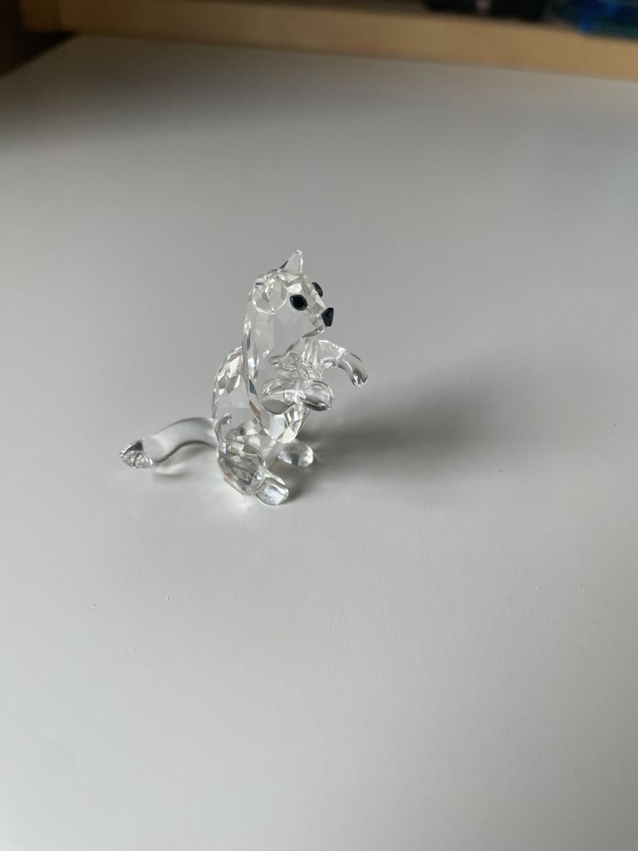 Swarovski Statuette: Swarovski Katze – Usato da Basel venduto da Zamba 1