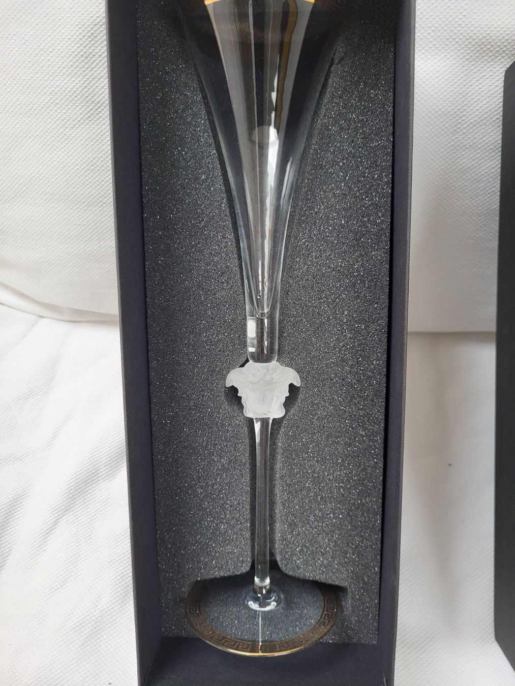 Versace Gläser: Rosenthal Champagner Flute "Versace" – Neu und originalverpackt aus Rorschacherberg von samui57 1