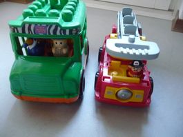 Safari-Auto, Feuerwehrauto Fisher Price
