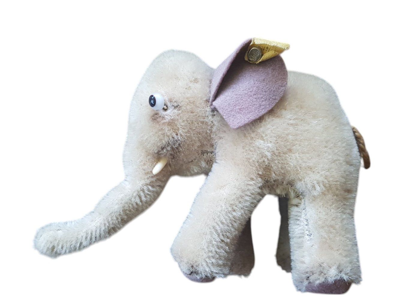 Steiff Spielzeuge: Steiff Stofftier Elefant 1960er – Gebraucht aus Mörschwil von lindaswunderkiste