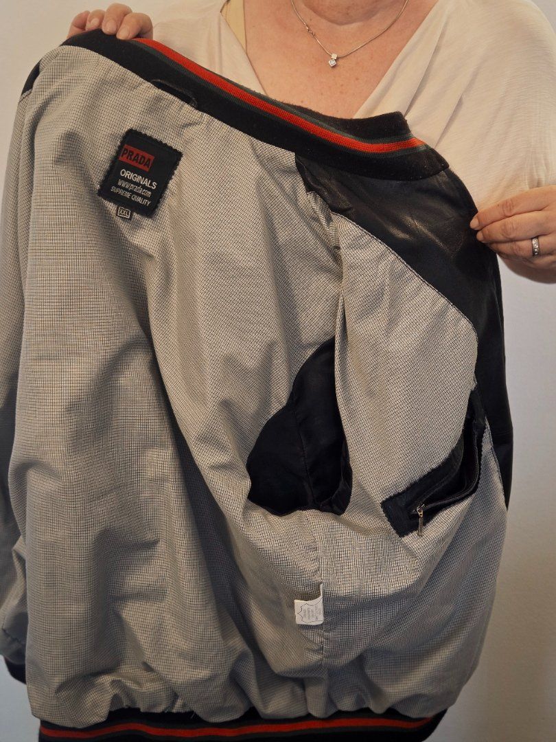 Prada Giacche: Prada Lederjacke - schwarz – Usato da Naters venduto da funzla 3