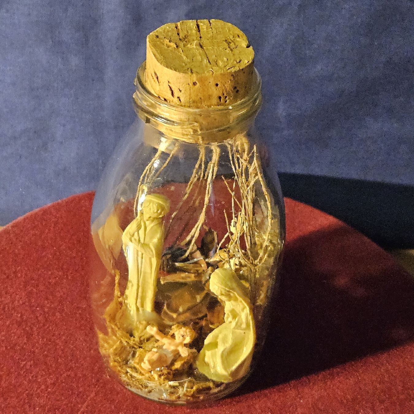 Tutte le decorazioni: Weihnachtskrippe im Glas, handgemacht – Usato da Kriens venduto da gra_fhn7 8