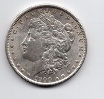 (122) USA, 1 Dollar, 1900, Morgan, top stgl