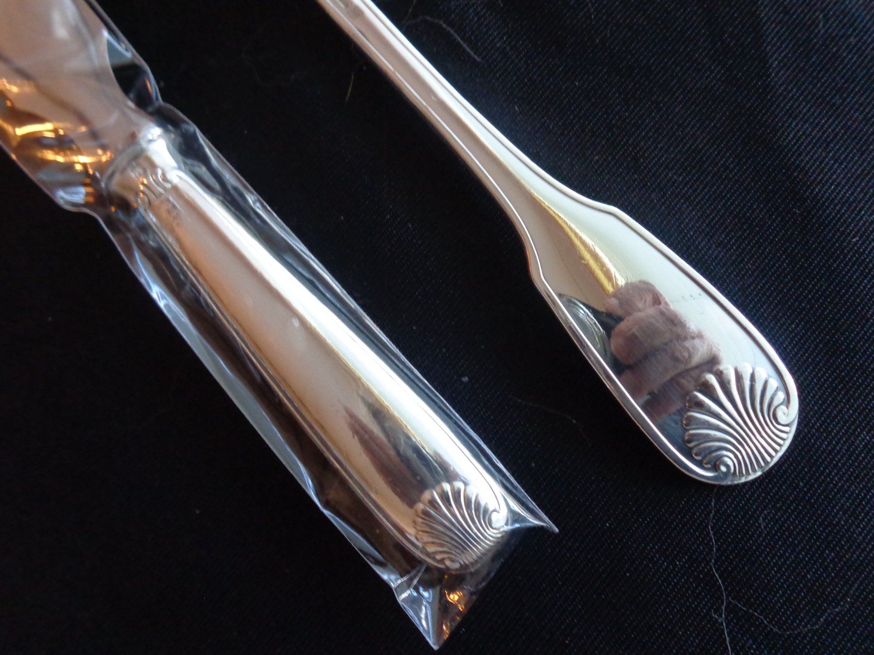 Christofle Set di posate: * 2 X COUVERTS A SERVIRE CHRISTOFLE COQUILLE COMME NEUF – Nuovo (secondo la descrizione) da Morges venduto da videcavegrenier 4
