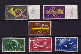 R1907  /  Suisse 1949 SBK n° 291-296 neufs XX