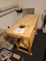 Werkbank aus Holz 120 x 49,5 cm